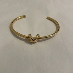 Gold Knot Bangle